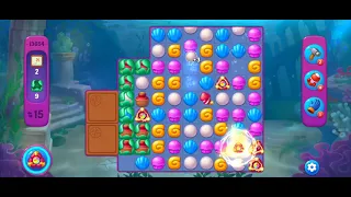 Fishdom Super Hard Level 13654 (with full seashell [Super Lightning] and timed bombs) @choraelmin