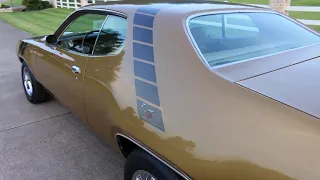 1971 Plymouth Roadrunner, 383 4bbl, Automatic, disc brakes, in Texas