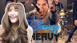 BASIC WHITE GIRL REACTS TO OUR LAST NIGHT DISNEY GOES HEAVY ROCK