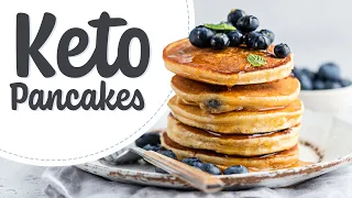 3 Low-Carb Pancake Recipes for Keto | Almond Pancakes | Coconut Flour Pancakes | Cheese Pancakes