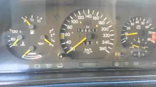 Давление масла w124 двигатель 104