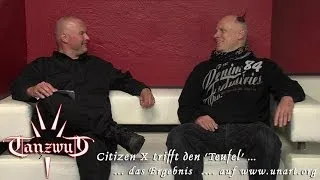UnArt Live TV - Interview Teufel Diabolus - Tanzwut, Herford X 2013