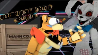 FNaF Security Breach Trailer animado Parodia fandub latino.