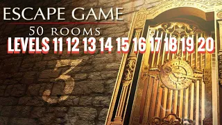 Escape game: 50 rooms 3 Level (11 - 20) Walkthrough