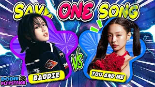 SAVE ONE SONG (KPOP EDITION) ✨# 3 |KPOP GAMES 2023 | KPOP QUIZ :)