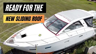 We FIT a NEW Sliding ROOF System to our BOAT - EP 83