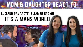 Luciano Pavarotti & James Brown "It's A Mans World" REACTION Video | first time listening to opera