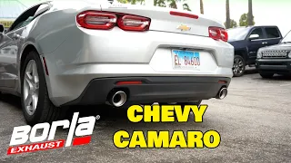 Chevy Camaro V6 ** Borla Atak Exhaust  ** 3.6L V-6 Best EXHAUST HANDS DOWN.  DOHC VVT DI