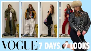 Everything I Wear In a Week | 7 Days, 7 Looks