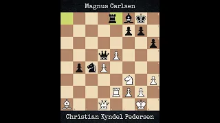 Christian Kyndel Pedersen vs Magnus Carlsen | Gausdal, Norway (2005)