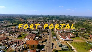 Fort Portal | Kabarole | Tourism city of Uganda | Aerial View