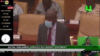 Accra: Parliament Debate 2021 Budget Statement