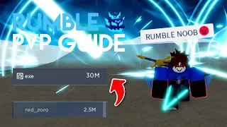BLOX FRUITS RUMBLE PVP GUIDE *EASY BOUNTY*