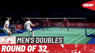 TotalEnergies BWF World Championships 2021 | Lane/Vendy (ENG) [13] vs Delrue/Villeger (FRA) | R32