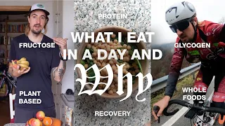 WHAT I EAT IN A DAY (& WHY) | plant based / vegan ironman age group triathlon training nutrition