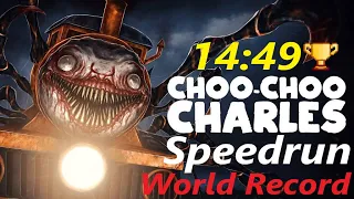 Choo Choo Charles Speedrun in 14:49 (WORLDS FIRST SUB 15 MINUTES)