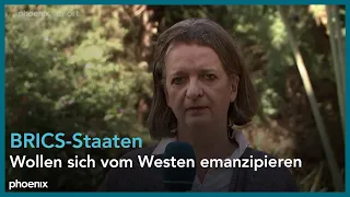 Susann von Lojewski (ZDF-Studio Nairobi) zum Treffen der BRICS-Staaten in Südafrika am 02.06.23