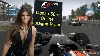F1 2013 Monza 50% League Race Highlights - Formula One Fair Fighters Round