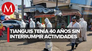 Por coronavirus, suspenden actividades en tianguis de San Felipe de Jesús, en GAM