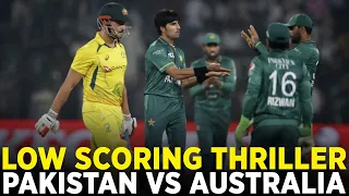 Low Scoring & High Voltage Thrilling Match | Pakistan vs Australia | T20I | PCB | MM2A