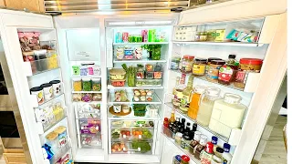 Dream Fridge Organization  | Affordable organization ideas