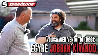 Speedzone használtteszt: Volkswagen Vento TDI (1996): Egyre jobban kívánod