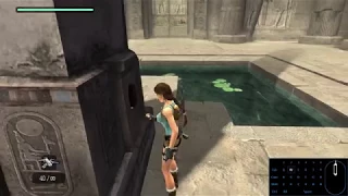 Tomb Raider: Anniversary Speedrun - Temple of Khamoon [0:53] (Any%, Glitched, IL, Bug Jump)