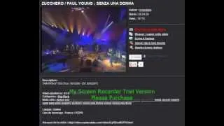 ZUCCHERO / Paul YOUNG : Senza una donna TARATATA live