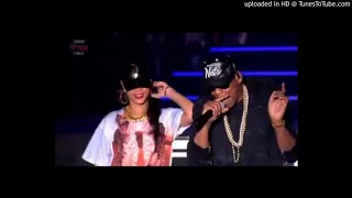 Rihanna ft. Jay z Run this town, Talk that talk and live at Hackney