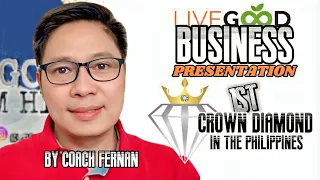 Livegood Business Presentation Aug 26,2023 By Crown Diamond Coach fernan