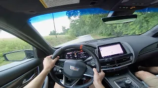 2022 Cadillac CT5 V Blackwing (Manual) // POV Mountain Drive (Exhaust Audio)