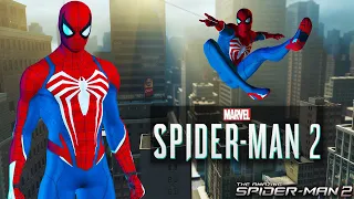 Marvel's Spider-Man 2 NEW Advanced Suit Free Roam Gameplay - The Amazing Spider-Man 2 (MOD)