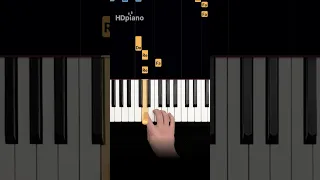 Haz LLORAR a alguien con esta parte de piano #tutorial #piano #shorts