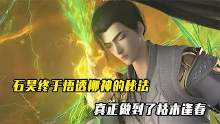 完美世界：石昊終于悟透柳神的秘法，真正做到了枯木逢春！