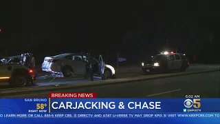 San Francisco Carjacking Ends With Pursuit, Crash In Oakland