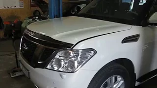 Установка ГБО на Nissan Patrol