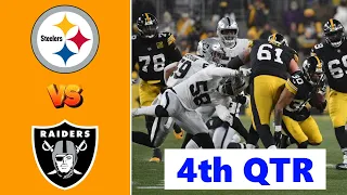 Las Vegas Raiders vs. Pittsburgh Steelers Full Highlights 4th QTR | NFL Week 3, 2023
