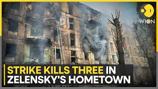 Russia-Ukraine War: Russian missiles hit Ukrainian President Zelensky's hometown | WION News