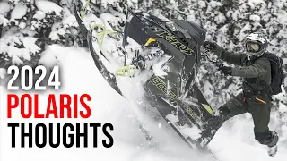 2024 Polaris Sleds are out. Here are our thoughts
