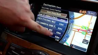 2011 Infiniti navigation system basics