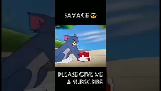 SAVAGE 😎🔥 Tom and Jerry Cartoon Moments #cartoon #moments #savage #shorts