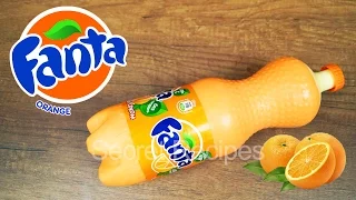 Торт Фанта. Как сделать торт бутылка Fanta + конкурс | Cake bottle Fanta with jelly