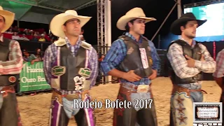 DVD 1º dia rodeio 2017 - Bofete/SP