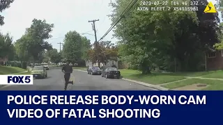 Montgomery County police release body-worn camera footage of fatal officer-involved shooting