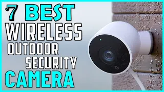 Top 7: Best Wireless Outdoor Security Camera 2024 | Best Security Camera [watch before you buy]