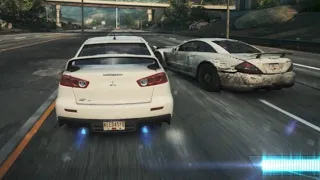 Mitsubishi Lancer Evo X vs Mercedes-Benz SL 65 AMG - Blacklist #8 | NFS Most Wanted 2012