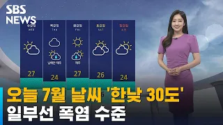 [날씨] '한낮 30도' 때이른 여름 더위…일부선 폭염 수준 / SBS