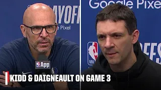 Jason Kidd & Mark Daigneault react to Mavericks' Game 3 win over the Thunder | NBA on ESPN