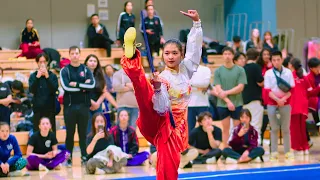 [2023] Judy Liu | Taiji Weapon: Taijijian • 1st: 8.67   | 25th Wushu Collegiates