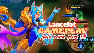 LANCELOT GAMEPLAY SOLO RANK | PART 131